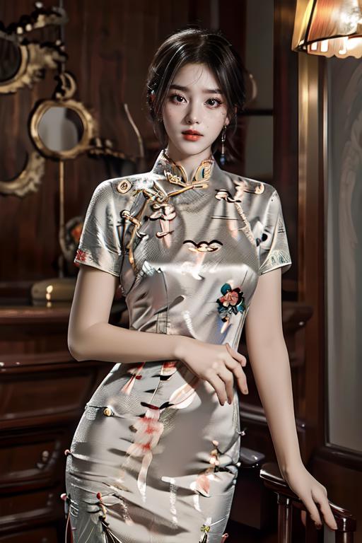 cheongsam 国风 旗袍 style image by ArienTOP