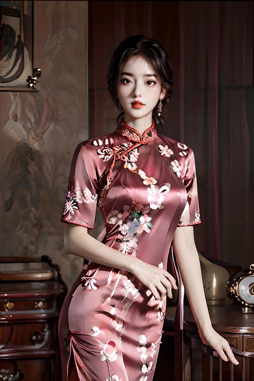 cheongsam 国风 旗袍 style image by ArienTOP