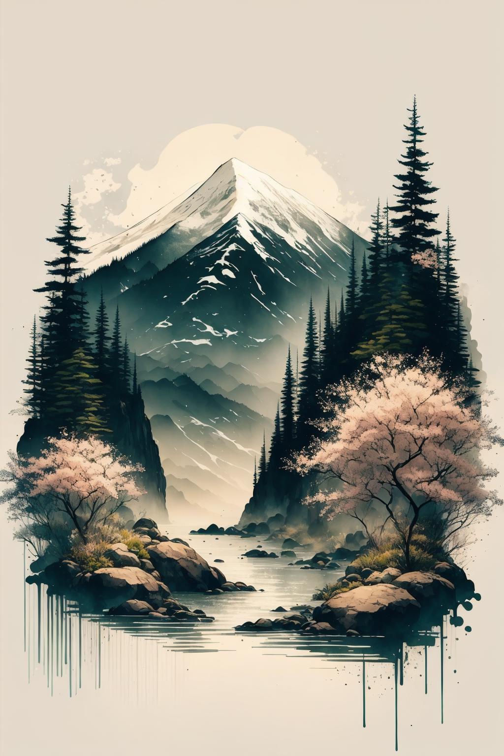 Ink scenery | 水墨山水 image by silvermoong