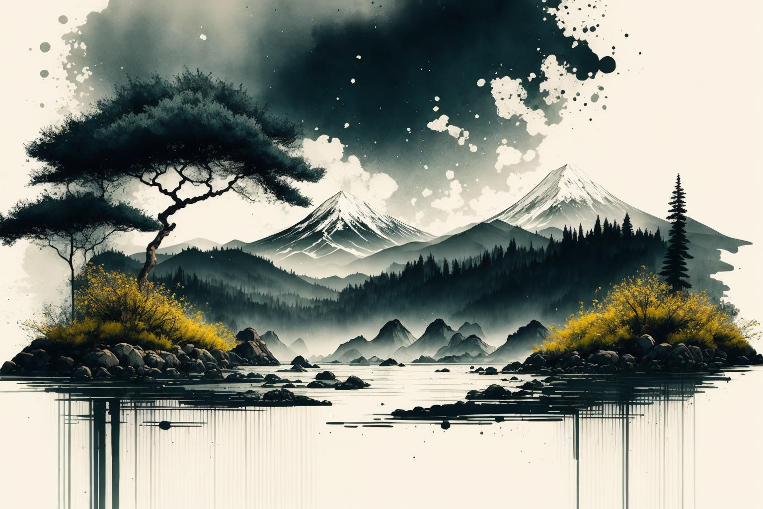 Ink scenery | 水墨山水 image by silvermoong
