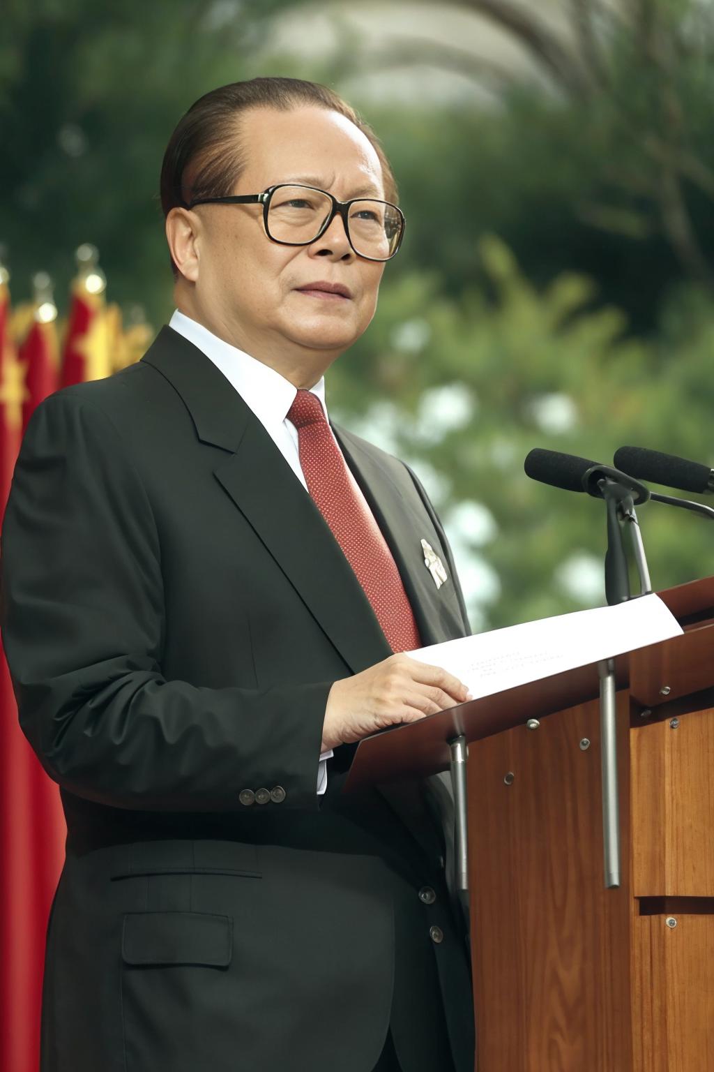 Jiang Zemin 长者 image by COBear