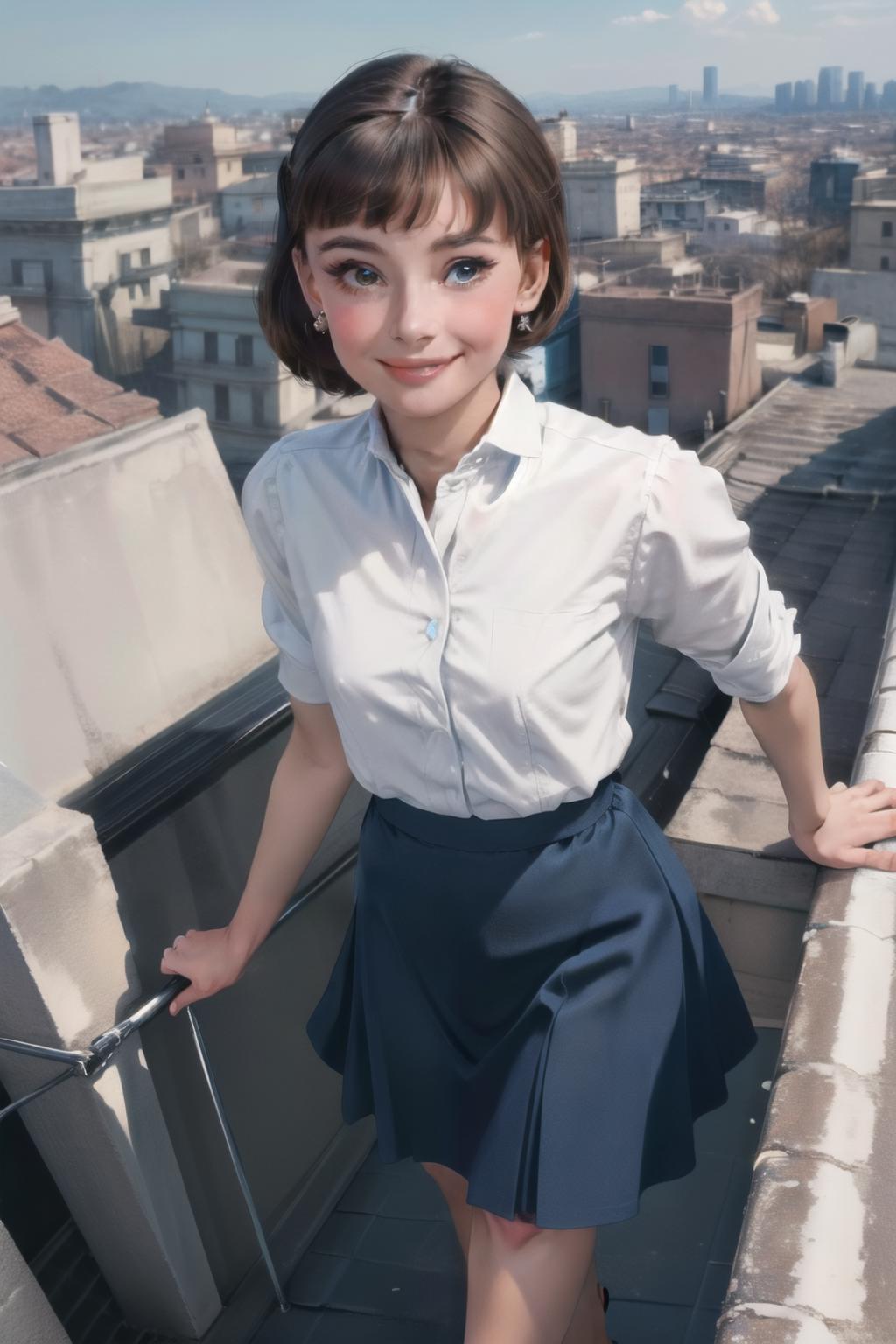 Audrey Hepburn/奥黛丽 · 赫本 image by kokurine