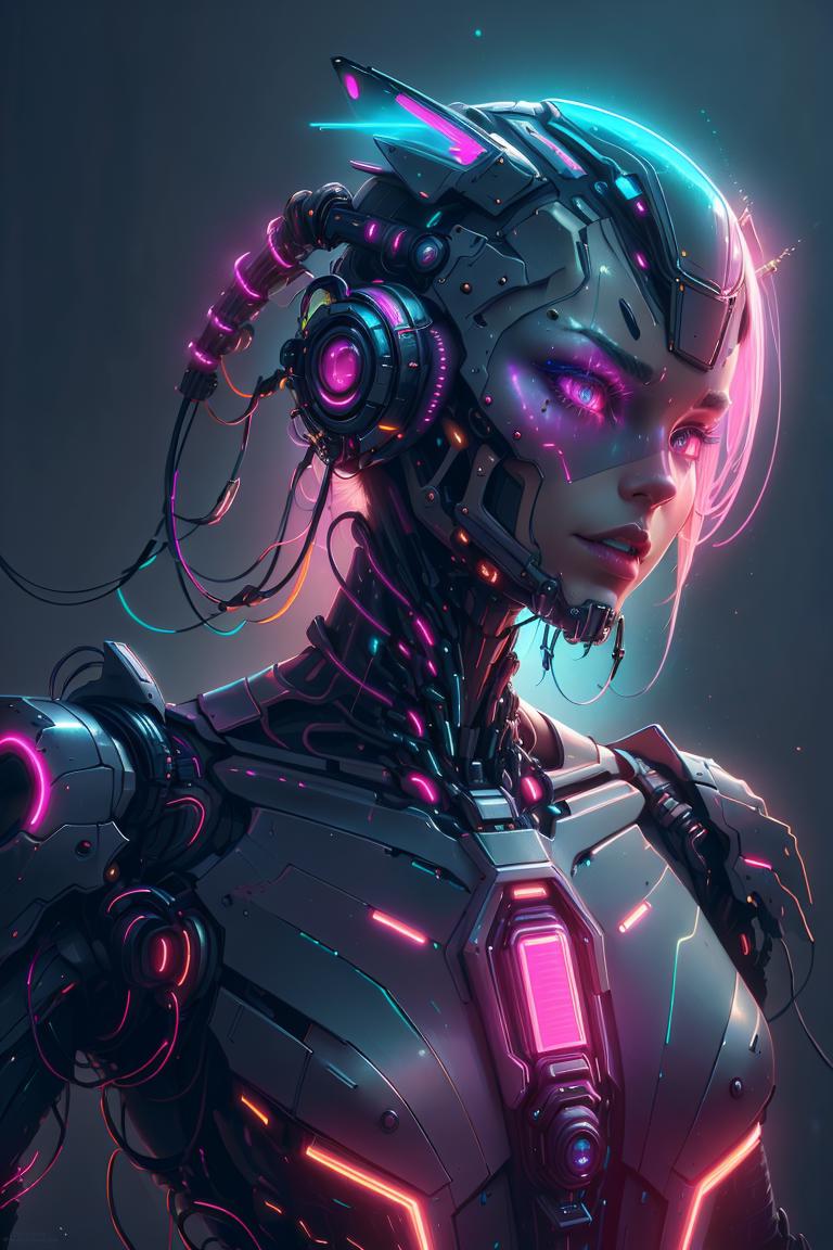 (neon)CyberpunkAI - konyconi image by Alanxia
