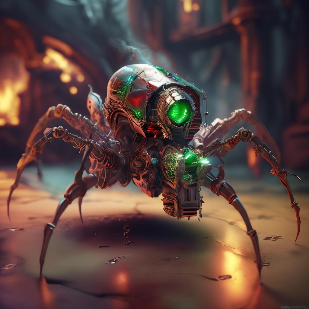 cthulhuTECH - spiderbots image by BunnyViking