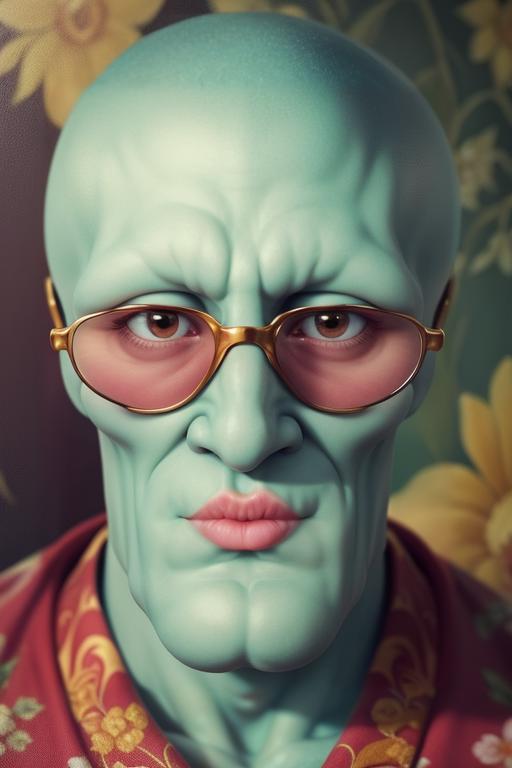 Handsome Squidward image by ampp