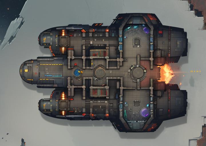 Table Rpg / Starfinder Maps - Spaceships / Space stations image by Tomas_Aguilar