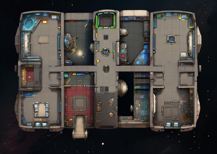 Table Rpg / Starfinder Maps - Spaceships / Space stations image by Tomas_Aguilar