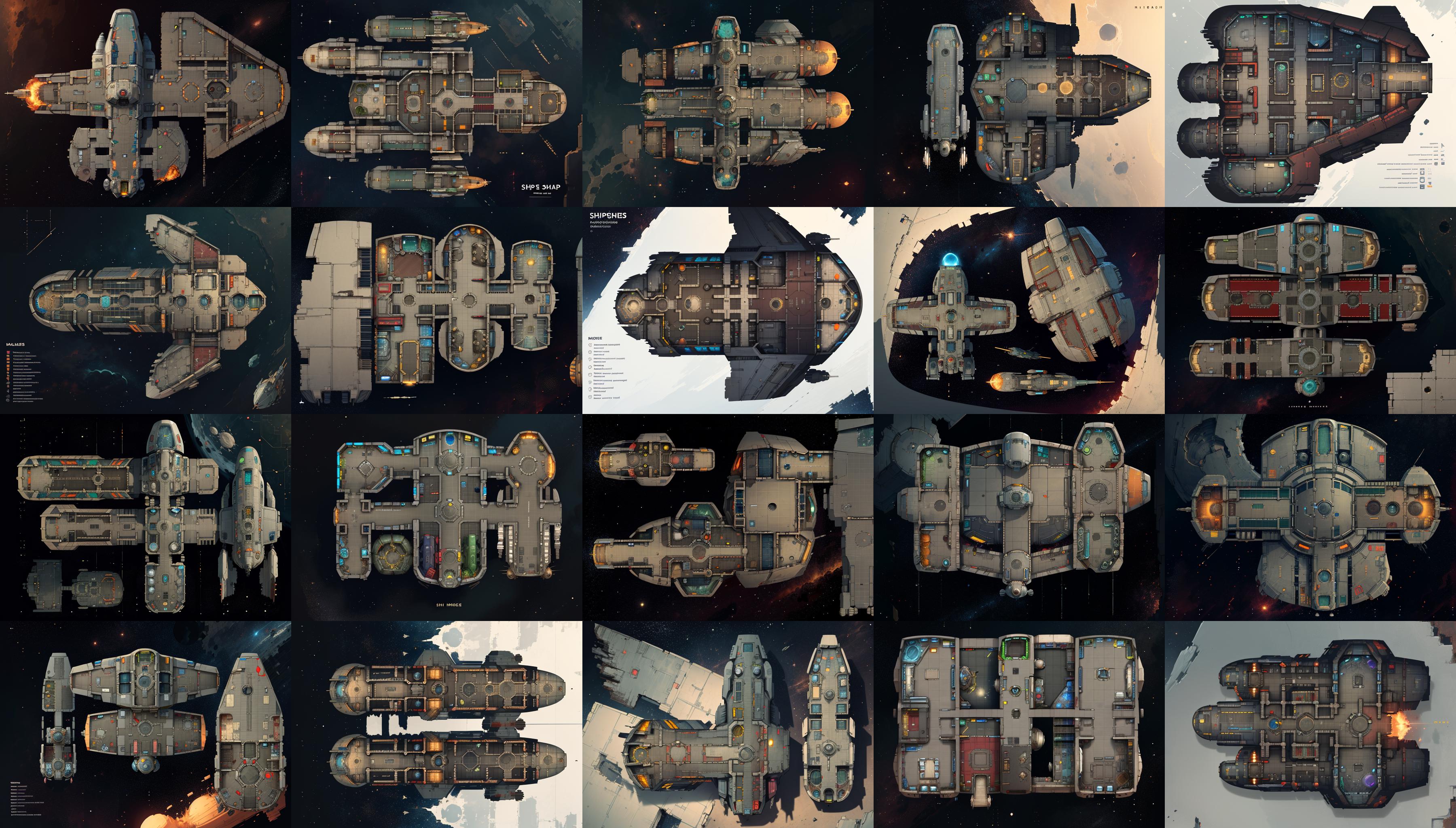 Table Rpg / Starfinder Maps - Spaceships / Space stations image by Tomas_Aguilar