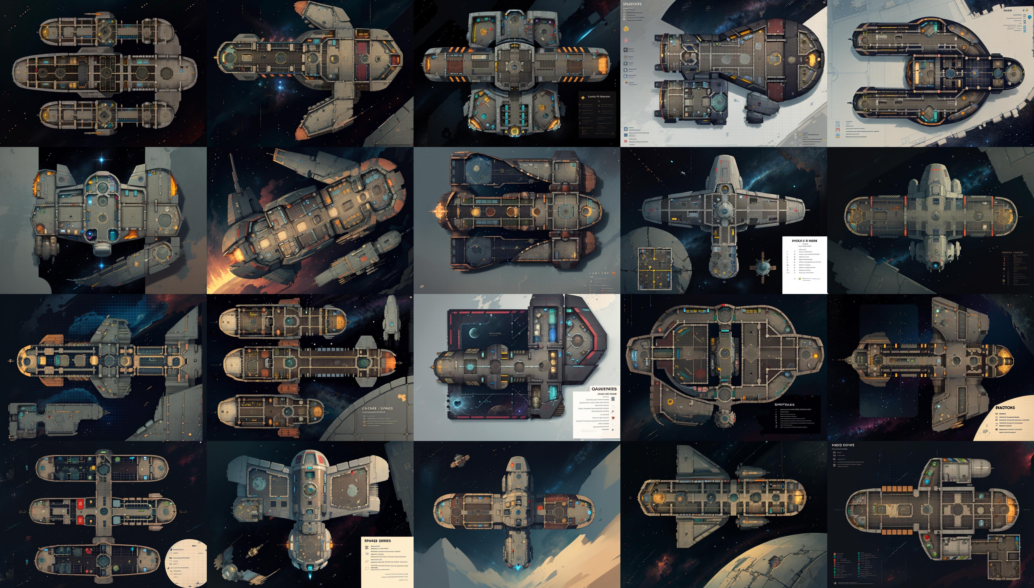 Table Rpg / Starfinder Maps - Spaceships / Space stations image by Tomas_Aguilar