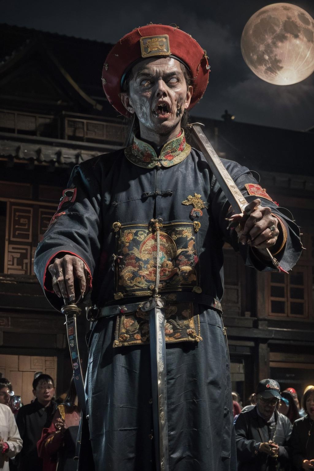 Chinese Qing Zombie - (清代殭屍) image by ssugar008