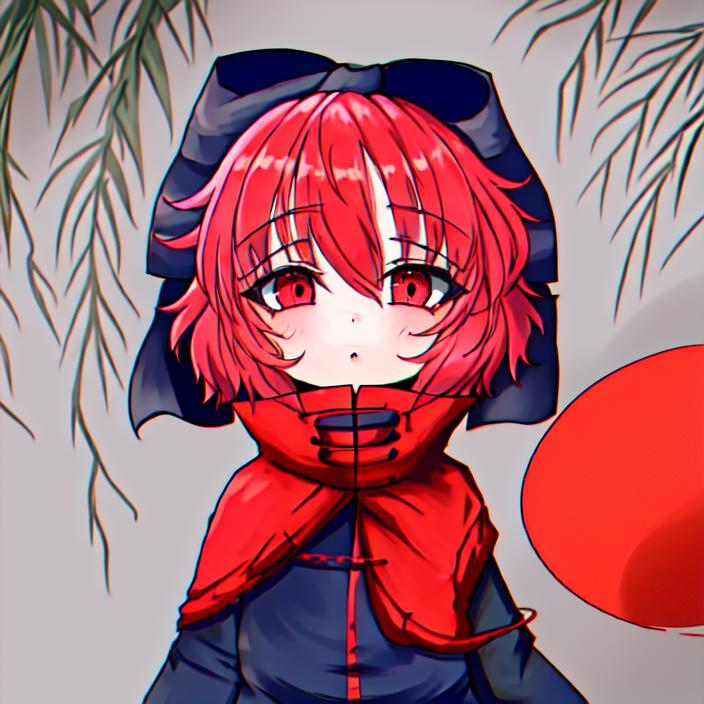 Sekibanki including only head and headless versions | 東方Project(Touhou Project) image by JustNobodyAI